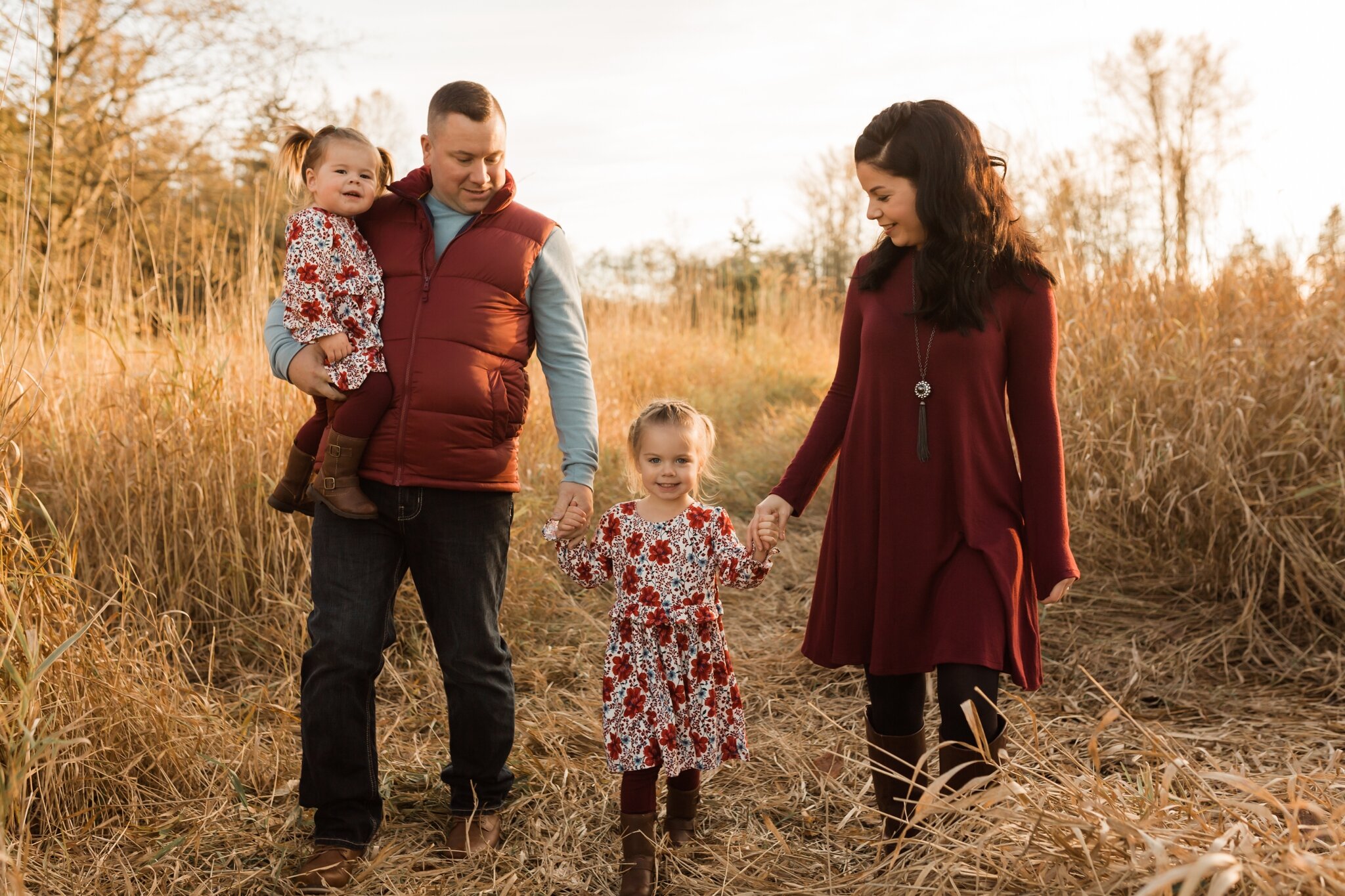 family session at campbell valley park