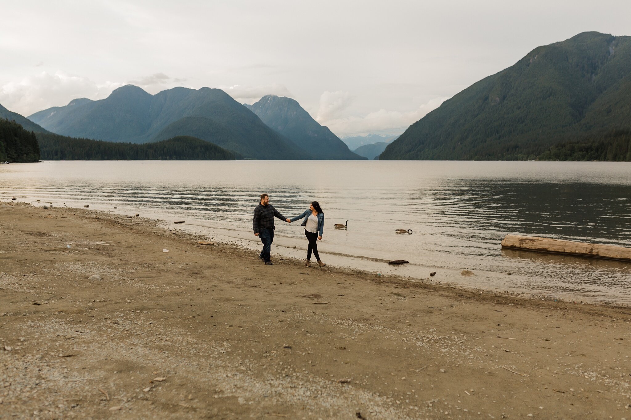 Engagement Session at Alouette Lake