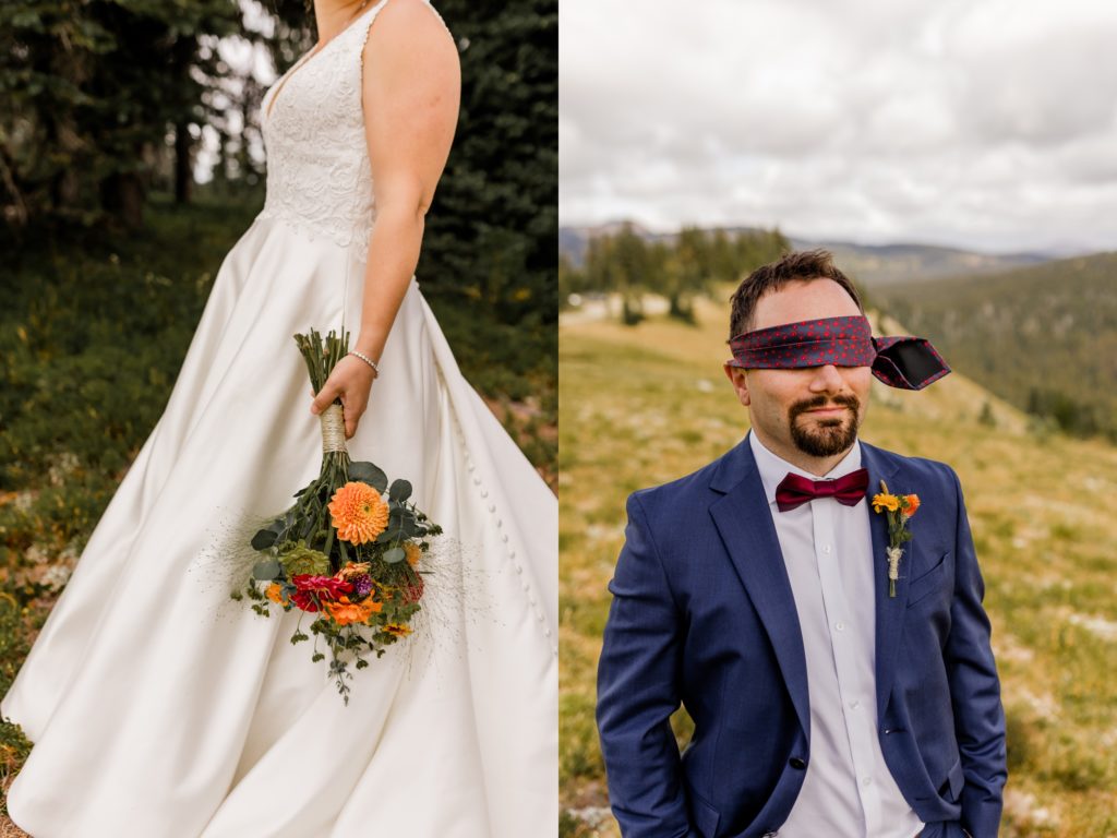 wedding details in alpine meadows manning park
